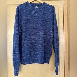 Vintage Woolrich 80's/90's Cotton Indigo Sweater Crewneck - Unisex / medium